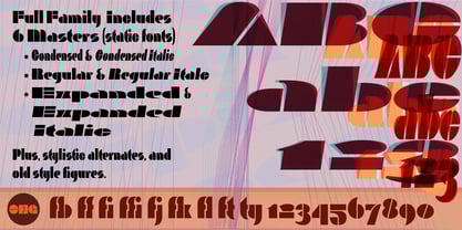 Baro XTD Font Poster 5