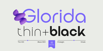 Glorida Font Poster 1