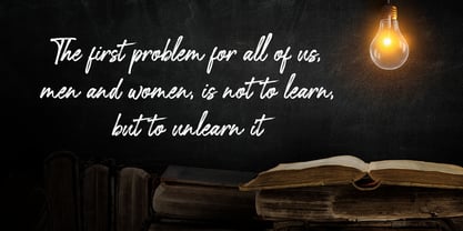 Crossing Font Poster 6