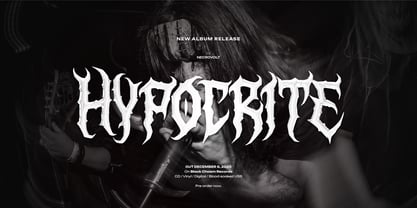 Lord Eratgon Font Poster 3
