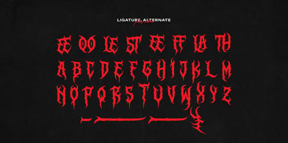 Lord Eratgon Font Poster 12
