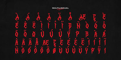 Lord Eratgon Font Poster 11