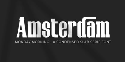 Monday Morning Font Poster 4