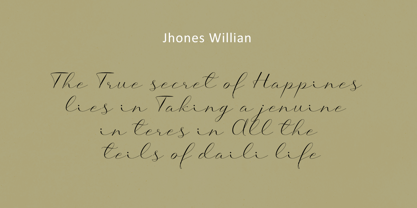 Self Confident Font Poster 4