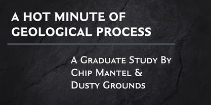 Goudy Lining Gothic Font Poster 4