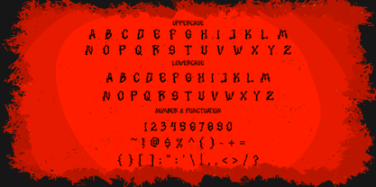 Black Chant Font Poster 5