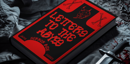 Black Chant Font Poster 4