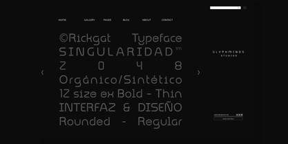 Rickgat Font Poster 10