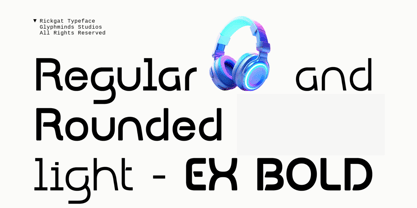 Rickgat Font Poster 4