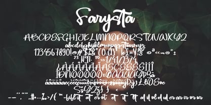 Farysta Font Poster 7