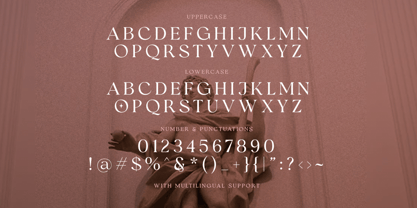 Romans Story Font Poster 10