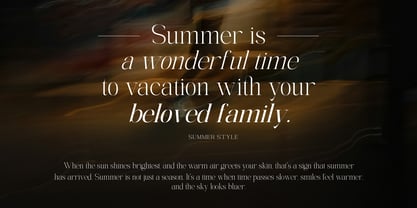 The Elegant Memories Font Poster 3