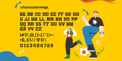 Berlin Mogras Font Poster 5