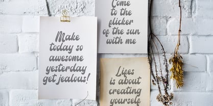 Amigos Script Font Poster 4