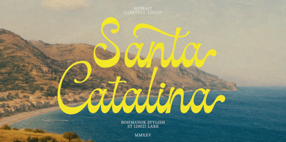 Cavani Font Poster 4