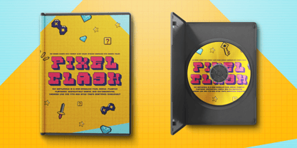 Synth Pixel Font Poster 4