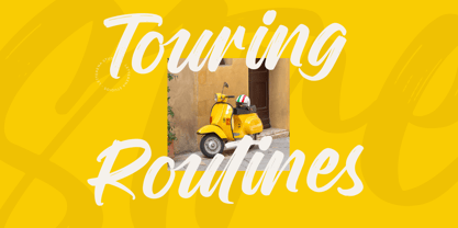 Rough Streak Font Poster 3