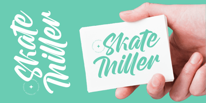 Rough Streak Font Poster 4