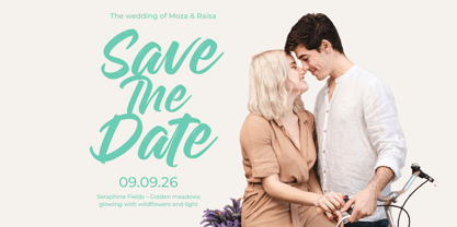 Rough Streak Font Poster 6