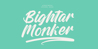 Rough Streak Font Poster 12