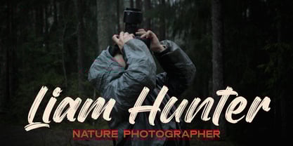 Rough Drown Font Poster 4