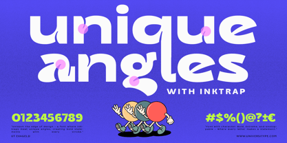 UT Exageld Font Poster 6
