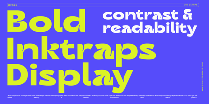 UT Exageld Font Poster 3