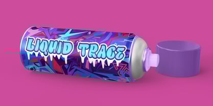 Outline Mirage Font Poster 3