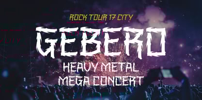 Girubin Font Poster 4