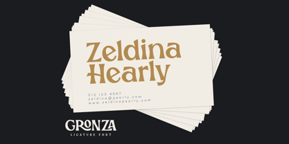 Arinza Font Poster 6