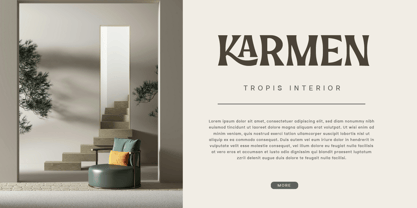 Arinza Font Poster 5