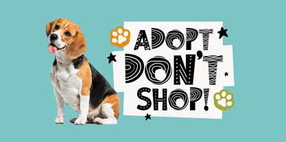 Happy Zone Font Poster 4