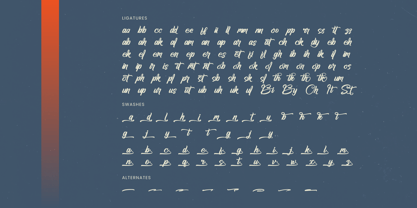 Janthika Kertylan Font Poster 15