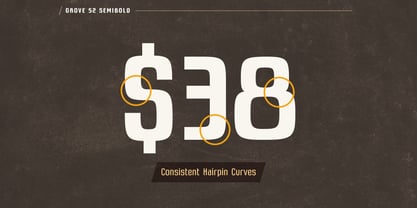 Grove 52 Font Poster 5