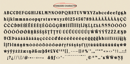 Bringbold Nineties Font Poster 12