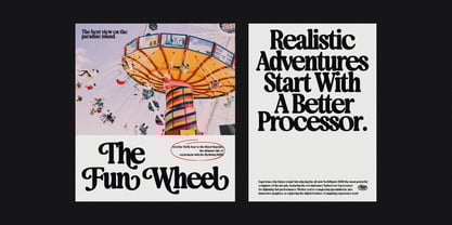 Bringbold Nineties Font Poster 3