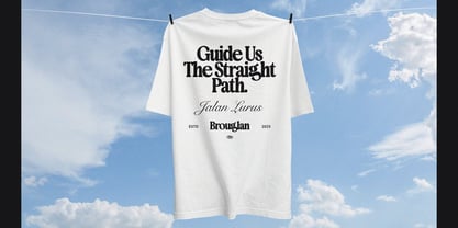 Bringbold Nineties Font Poster 6