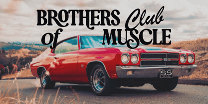 Bringbold Nineties Font Poster 4