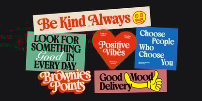 Bringbold Nineties Font Poster 9