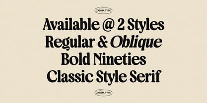 Bringbold Nineties Font Poster 5