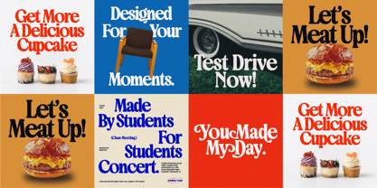 Bringbold Nineties Font Poster 7