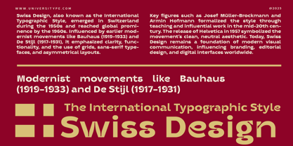 UT Wismenta Font Poster 3