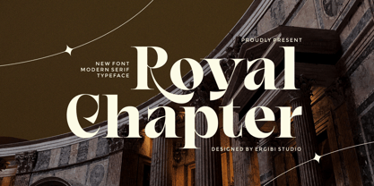 Royal Chapter Font Poster 1