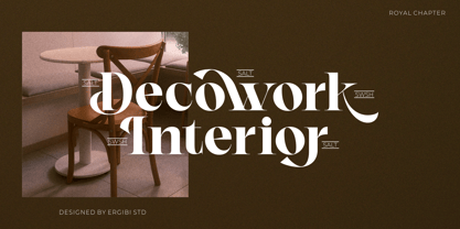 Royal Chapter Font Poster 11