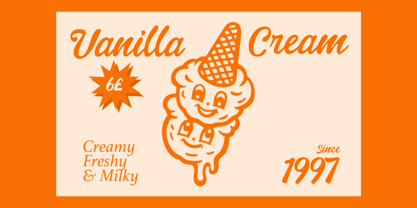 Balney Font Poster 3