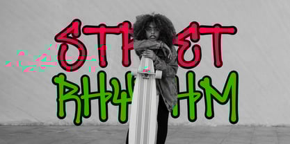 Monovibe Graffiti Font Poster 4