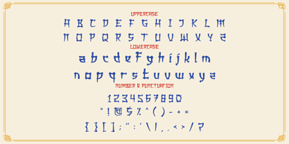 Japanese Neotokyo Font Poster 5