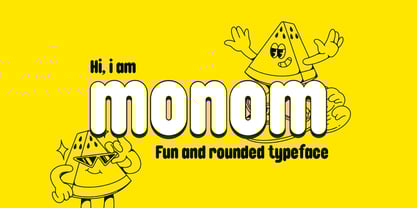 Monom Font Poster 1