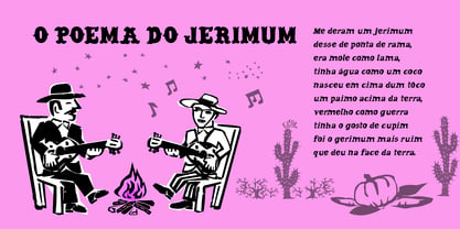 Cordel Circo Mambembe Font Poster 4