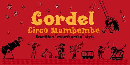 Cordel Circo Mambembe Font Poster 5